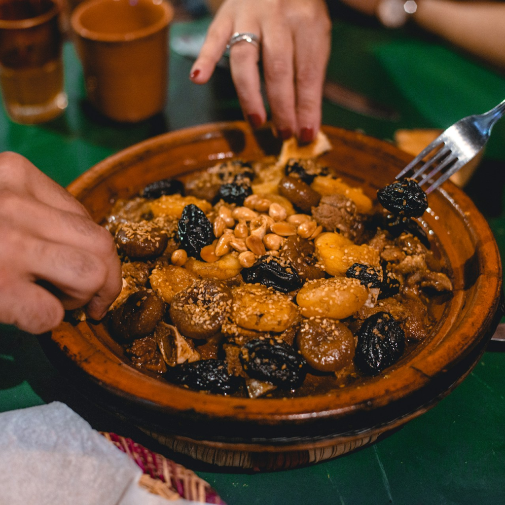 good tasty tagin in morocco